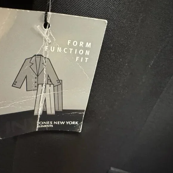 Jones NY, Men's Blazer, Tuxedo, Dark Blue, Size 42 R, Wool, Long Sleeve, Pockets Sport Coats & Blazers